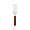 Tramontina Frying Spatula 4" Stainless Steel Blade, Red Polywood Treated Wood Handle 21165/174