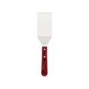 Tramontina Frying Spatula 4" Stainless Steel Blade, Red Polywood Treated Wood Handle 21165/174