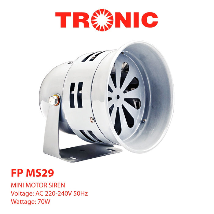 Tronic Alarm Siren Fp Ms29 3 Tronic Alarm Siren Fp Ms29