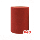 Total Sand Paper Suitable for Sanding Wood, Wall and Metal 11.5 x 500cm P40 TAC760404