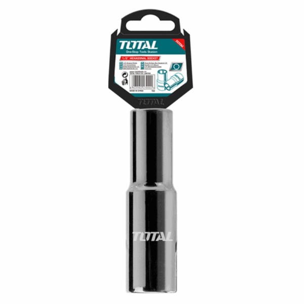 Total Socket Spanner Hexagonal ½” Deep 22mm THTST12223L