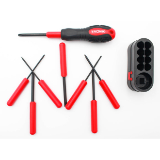 Tronic 8 In 1 Screw Driver Set (8 Pcs Bits)