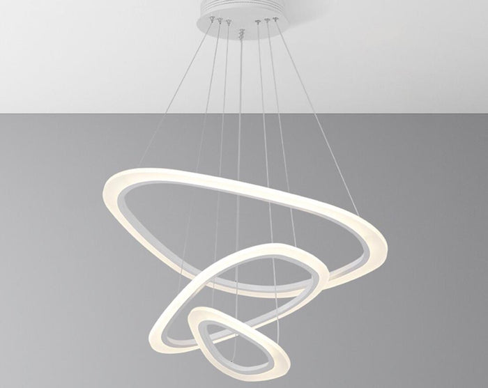 Tronic Modern 3-Ring Led Pendant Light 1 Tronic Modern 3-Ring Led Pendant Light