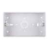 Tronic Twin PVC Mounting Box