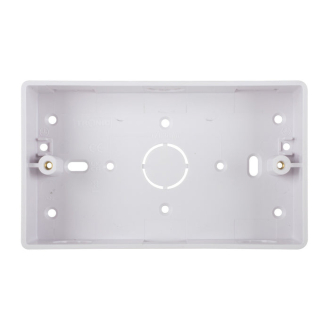 Tronic Twin PVC Mounting Box