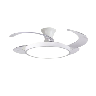 Tronic Ceiling Light 3 Colour Changeable (3 Shades) with Fan KD 1855