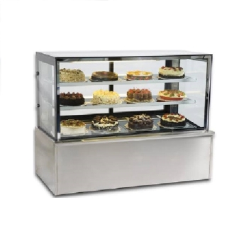 Generic Commercial Cake Cold Refrigerator Display Japanese Style 1.0m Silver