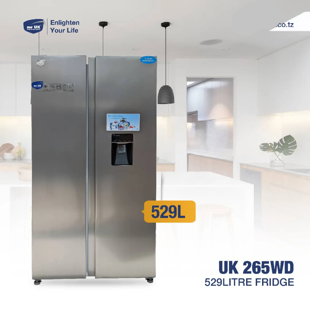 Mr Uk Fridge 529L Refrigerator Uk-265Wd - Jl2750M 1 Mr Uk Fridge Uk 265-529-Wd