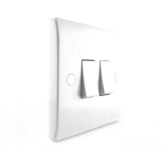 Tronic 2 Gang 2 Way Switch Standard