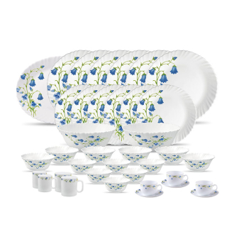 La Opala Dinner Set Blue Bells Classique 47 Pieces LB047