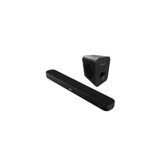 Evvoli 2.1ch Soundbar With Wireless Subwofer Bluetooth and LED Display 320W Black SB321B