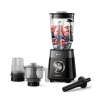 Philips Blender 5000 Series 2L 1200W with 1.5L Plastic Jar, 3 Speed & Pulse, ProBlend Plus Technology, Ice Crushing, Chopper & Mill Attachment HR3033
