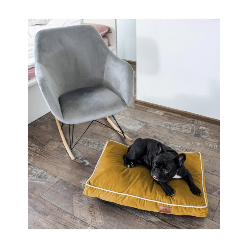 Pv Dog Cushion Bed Medium 90 X 60 X 10Cm Brown &Amp; Blue Yd-Dz01M 6 Pv Dog Cushion Bed Medium 90 X 60 X 10Cm Brown &Amp; Blue Yd-Dz01M