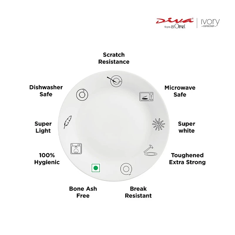 La Opala Dinner Set Mystrio Black Classique 38 Pieces Lm038 3 La Opala Dinner Set Mystrio Black Classique 38 Pieces Lm038