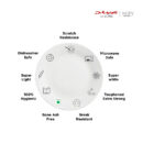 La Opala Casserole with Lid White 200mm LC111