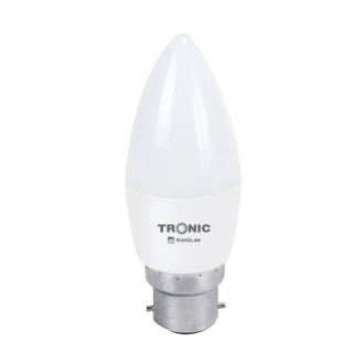 Tronic 7 Watts Candle LED Warm White B22 (Screw) Bulb