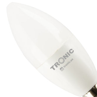 Tronic 7 Watts Candle LED Daylight E14 (Small Screw) Bulb