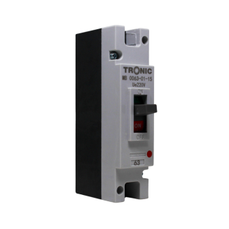 Tronic MCCB Breaker 63 Amps Single Pole