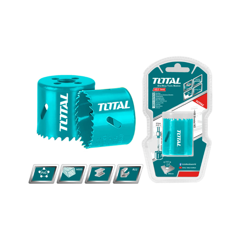 Total Hole Saw Bi Metal 29Mm Tac410291 1 Total Hole Saw Bi Metal 29Mm Tac410291