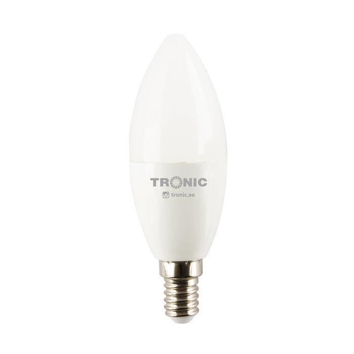 Tronic 7 Watts Candle Led Daylight E14 (Small Screw) Bulb 1 Tronic 7 Watts Candle Led Daylight E14 (Small Screw) Bulb