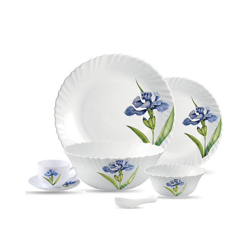 La Opala Dinner Set Royal Iris Classique 38 Pieces Lr038 1 La Opala Dinner Set Royal Iris Classique 38 Pieces Lr038