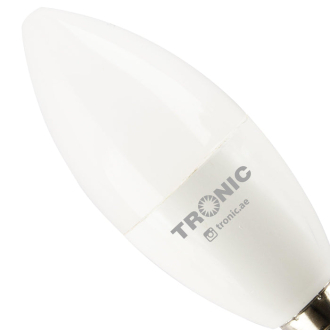 Tronic 4 Watts Candle Bulb LED Warm White E14 (Small Screw) Bulb