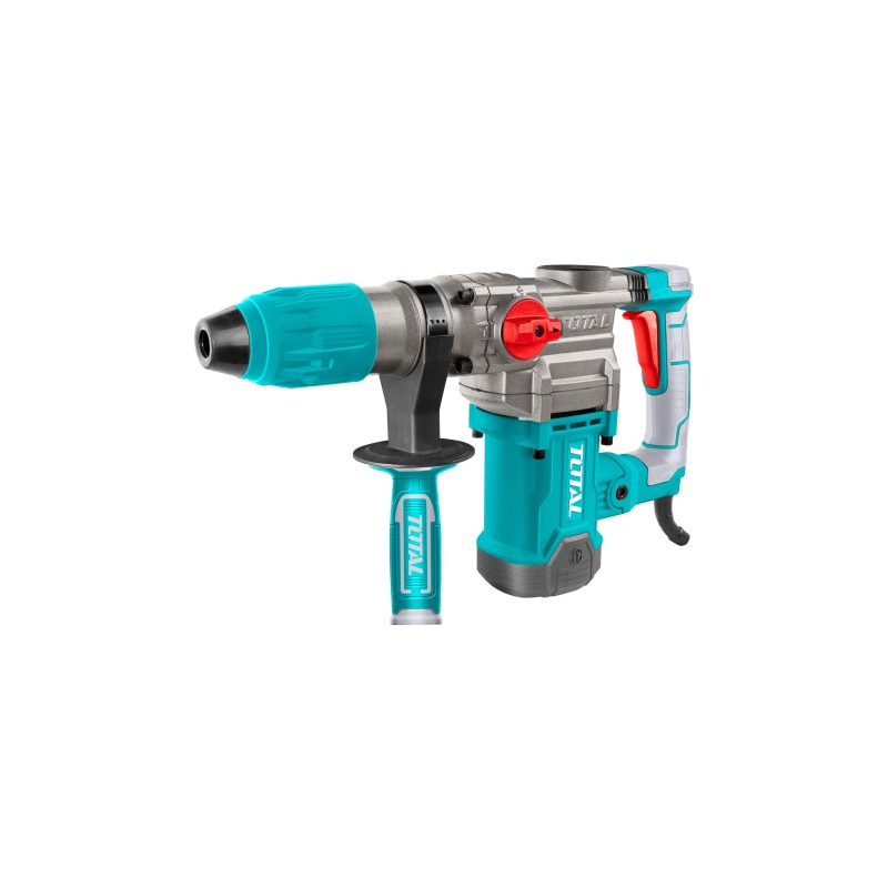 Total Rotary Hammer Sds Max 1600W With Chisel-Locking &Amp; Anti-Vibration System, 2 Drills, 2 Chisels, 1 Extra Carbon Brush Th1163855 1 Total Rotary Hammer Sds Max 1600W With Chisel-Locking &Amp; Anti-Vibration System, 2 Drills, 2 Chisels, 1 Extra Carbon Brush Th1163855