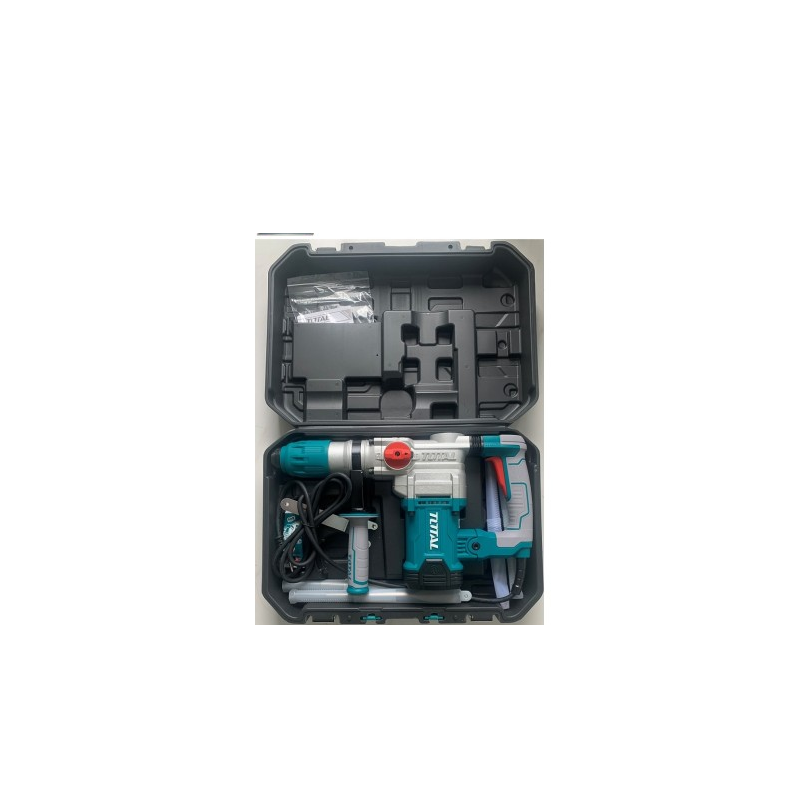 Total Rotary Hammer Sds Max 1600W With Chisel-Locking &Amp; Anti-Vibration System, 2 Drills, 2 Chisels, 1 Extra Carbon Brush Th1163855 3 Total Rotary Hammer Sds Max 1600W With Chisel-Locking &Amp; Anti-Vibration System, 2 Drills, 2 Chisels, 1 Extra Carbon Brush Th1163855