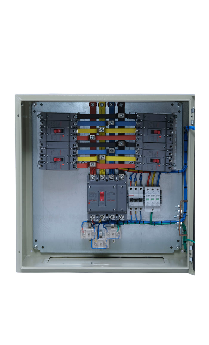 Tronic 250A 4 Ways Three Phase Distribution Board With 4 Pole Mccb 1 Tronic 250A 4 Ways Three Phase Distribution Board With 4 Pole Mccb