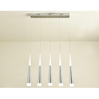 Tronic Acrylic Modern 5 LED Hanging Light