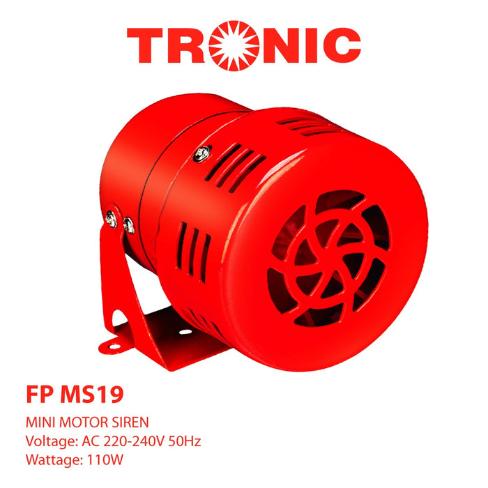 Tronic Alarm Siren Fp Ms19 3 Tronic Alarm Siren Fp Ms19