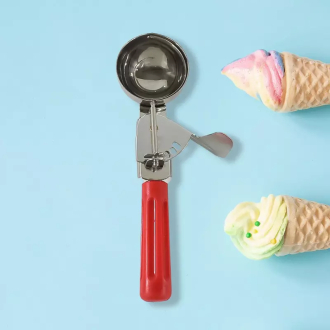Apex Ice Cream Scoop Stainless Steel Head with Ergonomic Handle 450469