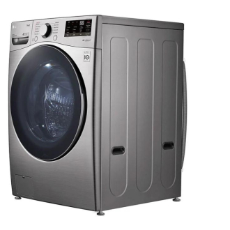 LG Washing Machine 20kg & 12kg Dryer, Front Load, Turbo Wash, 6-Motion Technology, Inverter DD Motor, Steam Functionality, Smart ThinQ, LCD Display, Silver F3L2CRV2T