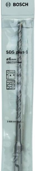 Bosch Hammer Drill Bit SDS‐PLUS‐1 5 X 150 X 210 MM - 2608680264, (Pack of 10 pcs)