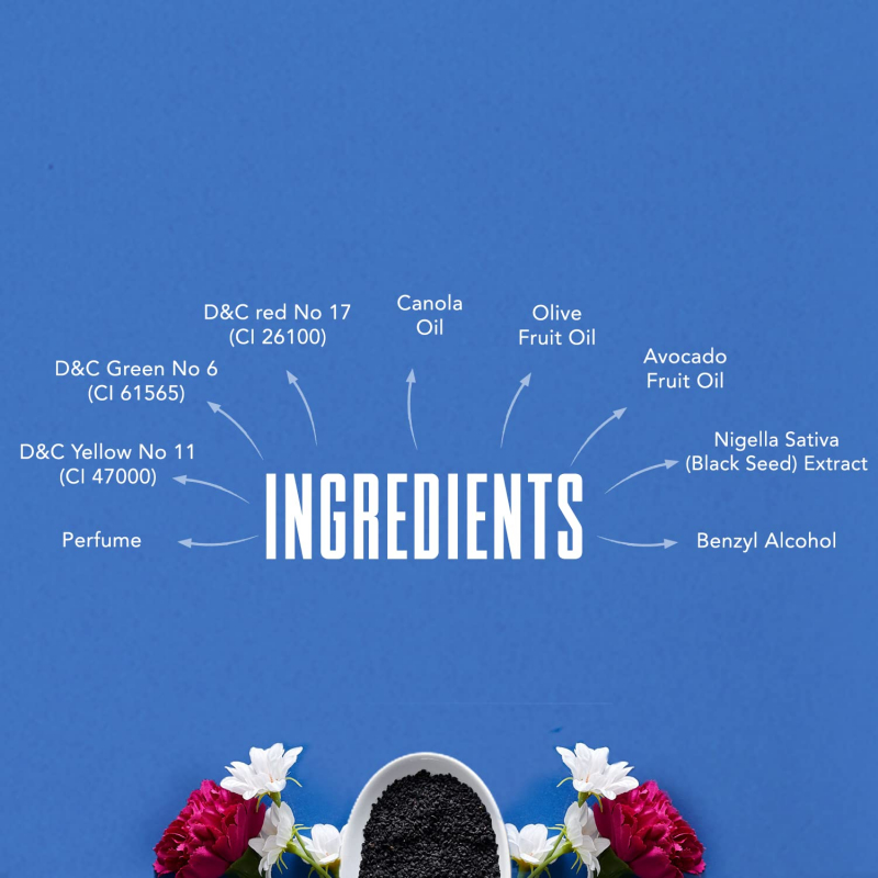 Vatika Herbal Black Seed Enriched Hair Oil For Complete Hair Care 200Ml (Pack Of 6) 6 Vatika Herbal Black Seed Enriched Hair Oil For Complete Hair Care 200Ml (Pack Of 6)