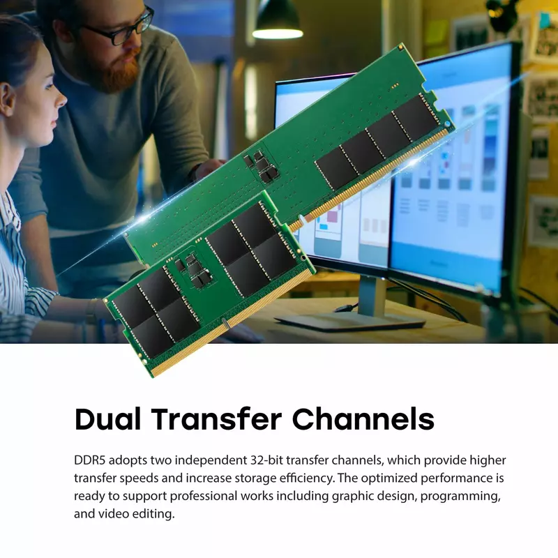 Transcend Laptop Memory Module - 8Gb Ram Ddr5 5600, So-Dimm, 1Rx16 Configuration, 1Gx16, Cl46, 1.1V, Jm5600Asg-8G. 4 Transcend Laptop Memory Module - 8Gb Ram Ddr5 5600, So-Dimm, 1Rx16 Configuration, 1Gx16, Cl46, 1.1V, Jm5600Asg-8G.