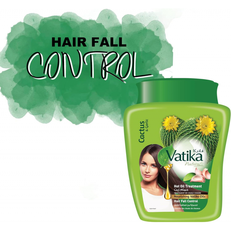 Vatika Hot Oil Treatment Hair Fall Control, Hammam Zaith With Cactus, For Breaking, Falling &Amp; Weak Hair, 1Kg (Pack Of 3) 5 Vatika Hot Oil Treatment Hair Fall Control, Hammam Zaith With Cactus, For Breaking, Falling &Amp; Weak Hair, 1Kg (Pack Of 3)