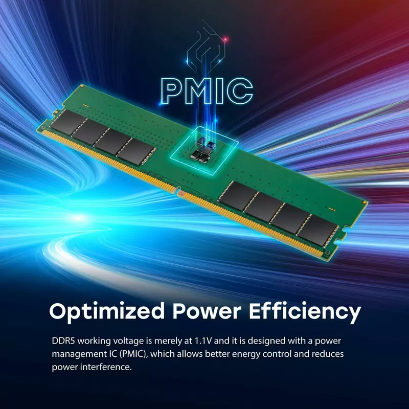 Transcend Desktop Memory Module - 32Gb Ram Ddr5 4800, U-Dimm, 2Rx8 Configuration, 1.1V, Jm4800Ale-32G. 5 Transcend Desktop Memory Module - 32Gb Ram Ddr5 4800, U-Dimm, 2Rx8 Configuration, 1.1V, Jm4800Ale-32G.