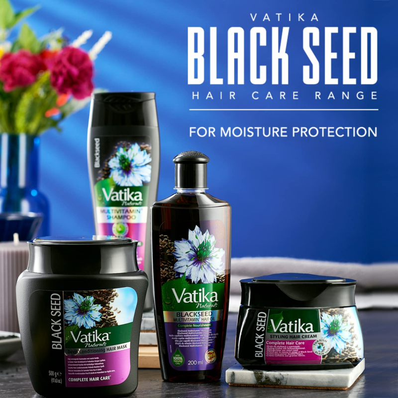 Vatika Herbal Black Seed Enriched Hair Oil For Complete Hair Care 200Ml (Pack Of 6) 7 Vatika Herbal Black Seed Enriched Hair Oil For Complete Hair Care 200Ml (Pack Of 6)