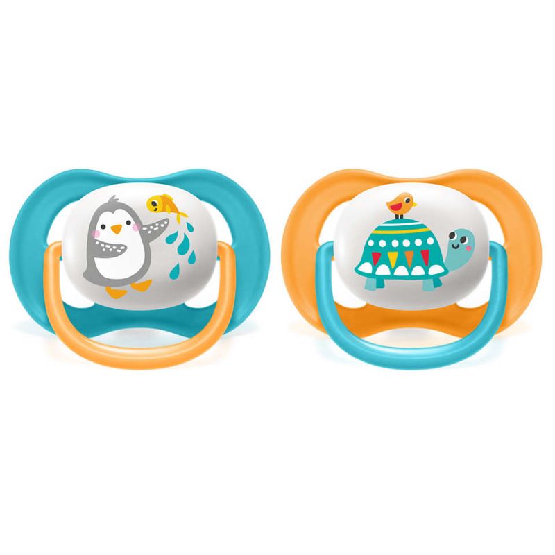 Philips Avent Soother Ultra Air Animals For Boy 6-18M 2'S 080/07 2 Philips Avent Soother Ultra Air Animals For Boy 6-18M 2'S 080/07