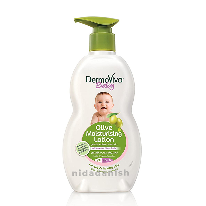 Dabur Dermoviva Baby Moisturizing Lotion With Virgin Olive Oil, No Harmful Ingredients 500Ml 1 Dabur Dermoviva Baby Moisturizing Lotion With Virgin Olive Oil, No Harmful Ingredients 500Ml (Pack Of 6)