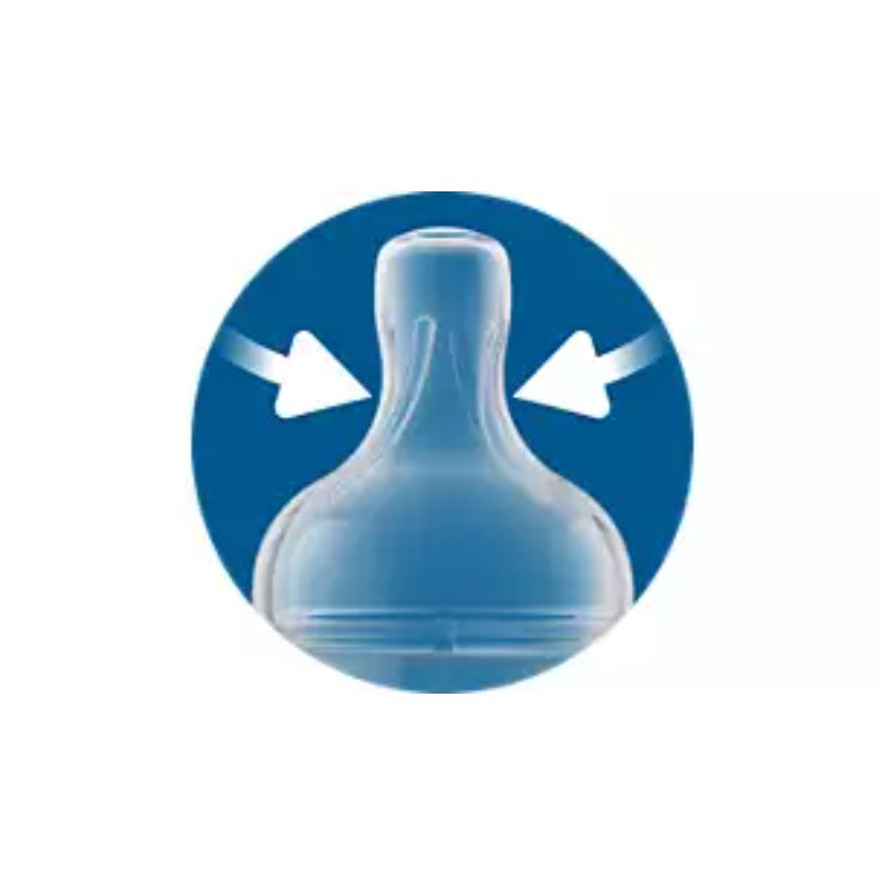 Philips Avent Nipple Fast Flow 4 Holes 6M+ 2'S 634/27 6 Philips Avent Nipple Fast Flow 4 Holes 6M+ 2'S 634/27