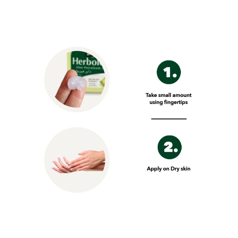 Dabur Herbolene Petroleum Jelly Enriched With Aloe Vera And Vitamin E For Dry And Rough Skin 225Ml (Pack Of 3) 6 Dabur Herbolene Petroleum Jelly Enriched With Aloe Vera And Vitamin E For Dry And Rough Skin 225Ml (Pack Of 3)
