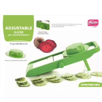 Supermom Adjustable Slicer Stainless Steel Blade Different Thickness Settings 572655
