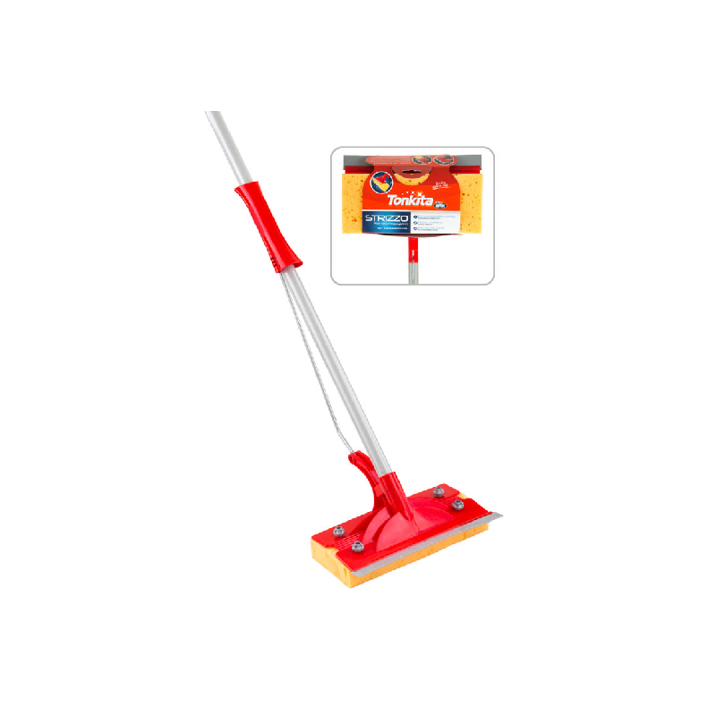 Tonkita Strizzo Sponge Mop, Squeezy Mop, Suitable For Ceramics, Sandstone, And Brick Floors Tk923 Set Of 2