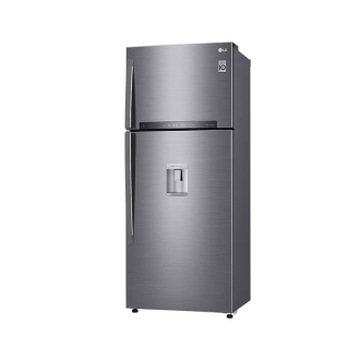 LG Refrigerator 509L Double Door, Top Freezer with Inverter Linear Compressor, Door Cooling+™, Linear Cooling, WiFi, ThinQ GN-F702HLHU