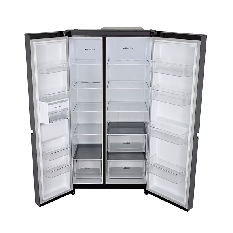 Lg Refrigerator 674L Side By Side Door, With Multi Air Flow, Multi Digital Sensors, Smart Diagnosis™, Graphite Gc-B257Kqjw 7 Lg Refrigerator 674L Side By Side Door, With Multi Air Flow, Multi Digital Sensors, Smart Diagnosis™, Graphite Gc-B257Kqjw