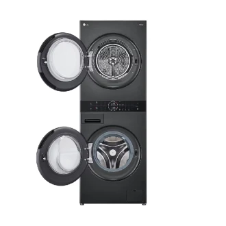 LG WashTower 13kg Washer 10kg Dryer with AI Direct Drive™, Turbo Wash 360, Smart ThinQ WT1310PB