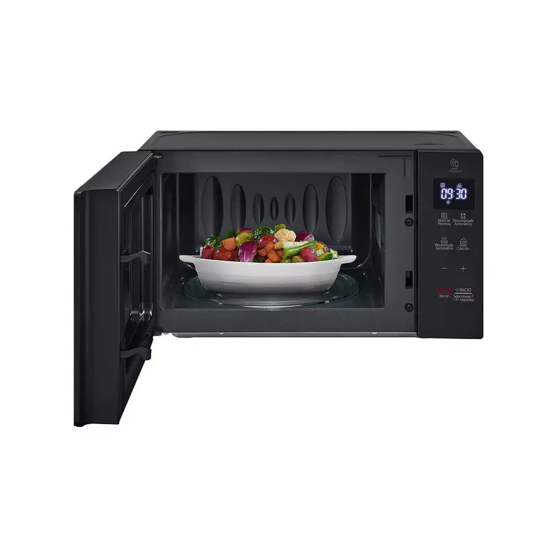 Lg Microwave 20L - 1350W, Neochef™, Easyclean™, Slim Design, Led Lamp, Black, Ms2032Gas. 2 Lg Microwave 20L - 1350W, Neochef™, Easyclean™, Slim Design, Led Lamp, Black, Ms2032Gas.