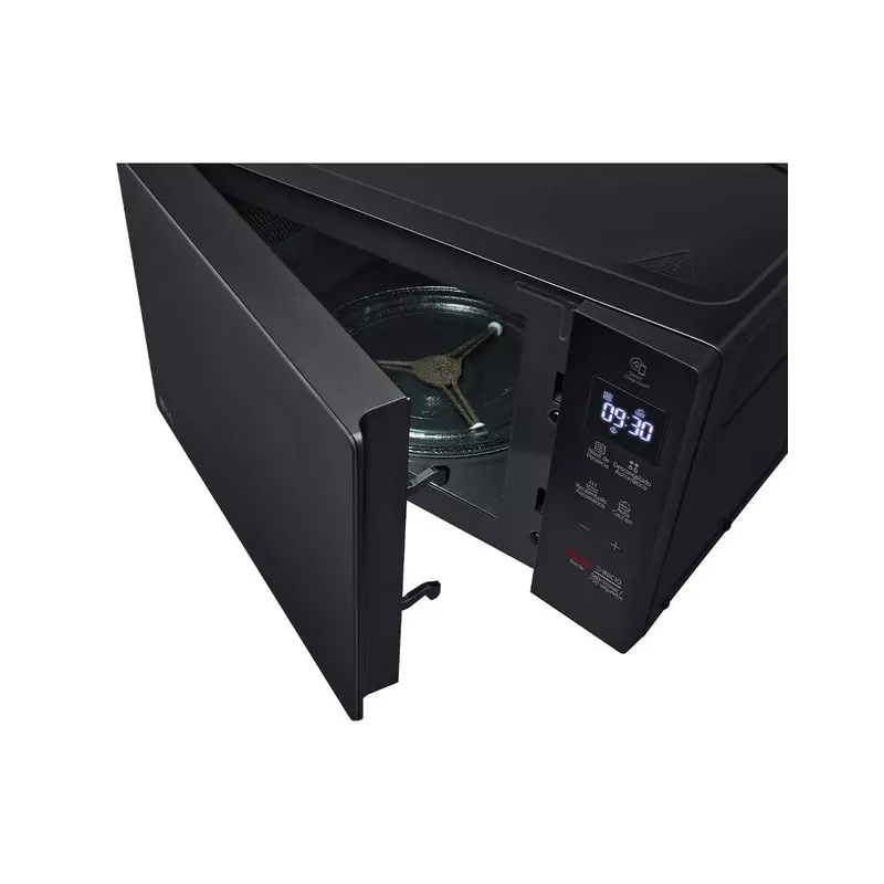 Lg Microwave 20L - 1350W, Neochef™, Easyclean™, Slim Design, Led Lamp, Black, Ms2032Gas. 9 Lg Microwave 20L - 1350W, Neochef™, Easyclean™, Slim Design, Led Lamp, Black, Ms2032Gas.